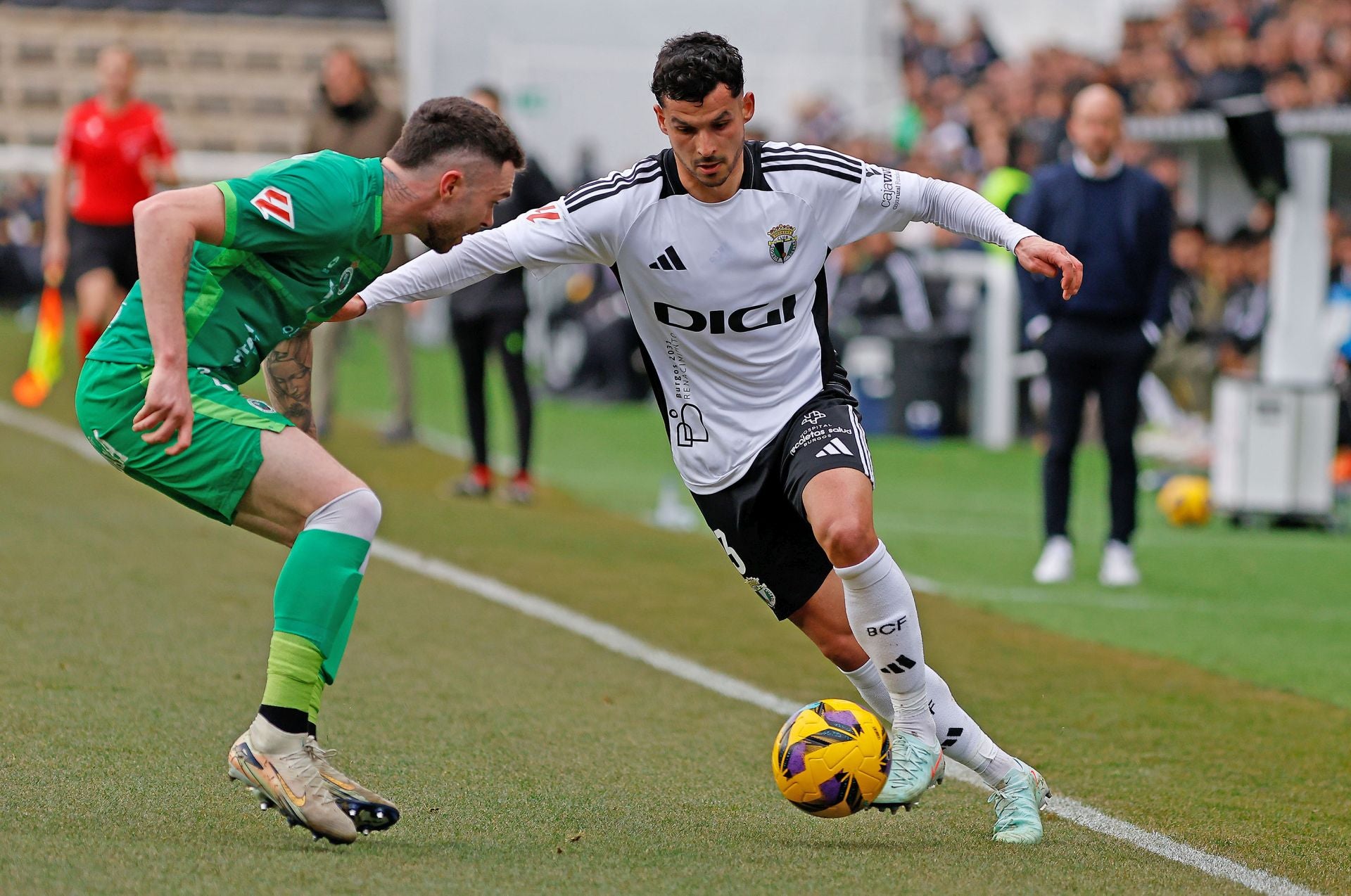 La victoria del Burgos CF al Racing, en imágenes