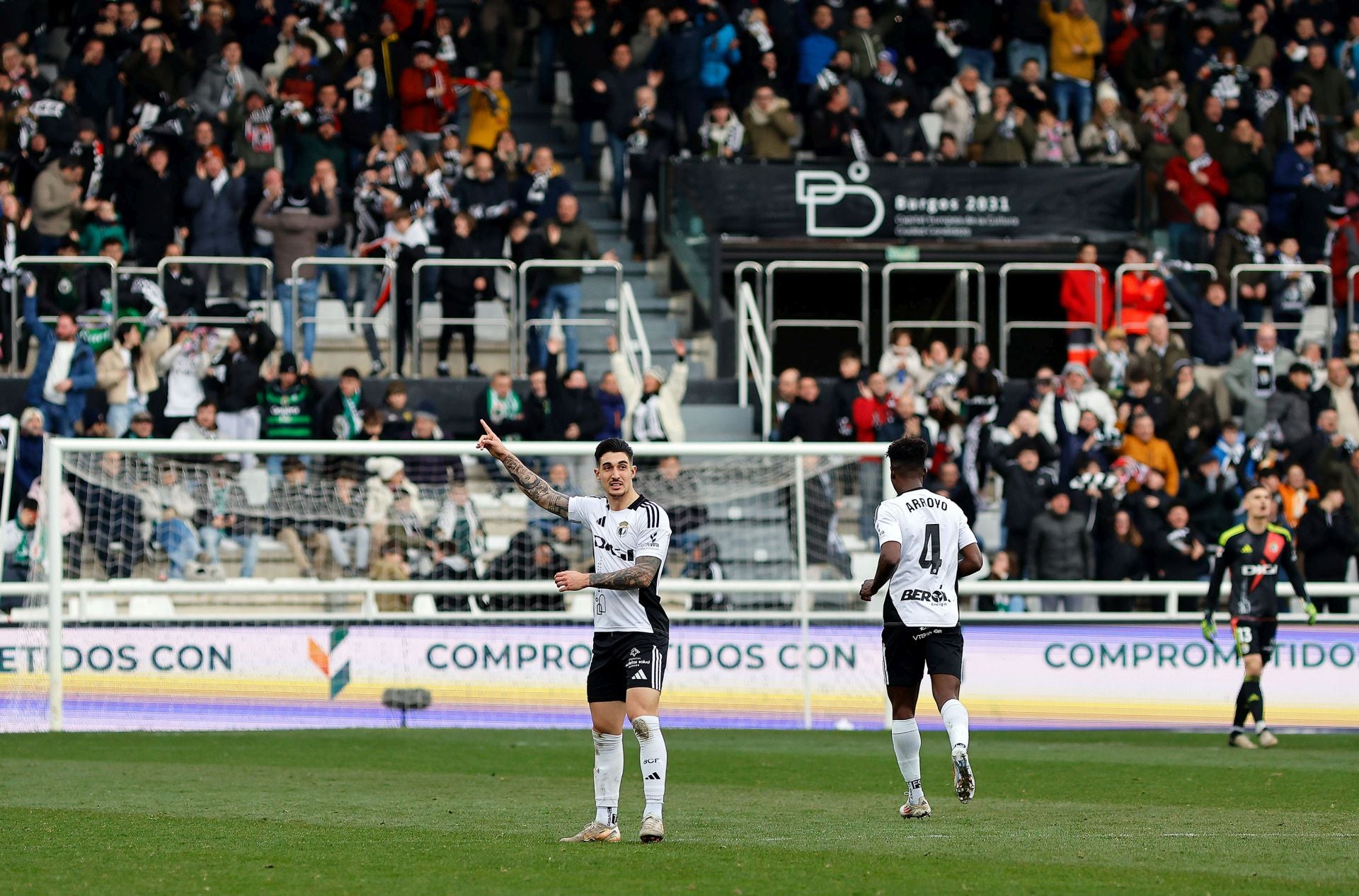 La victoria del Burgos CF al Racing, en imágenes