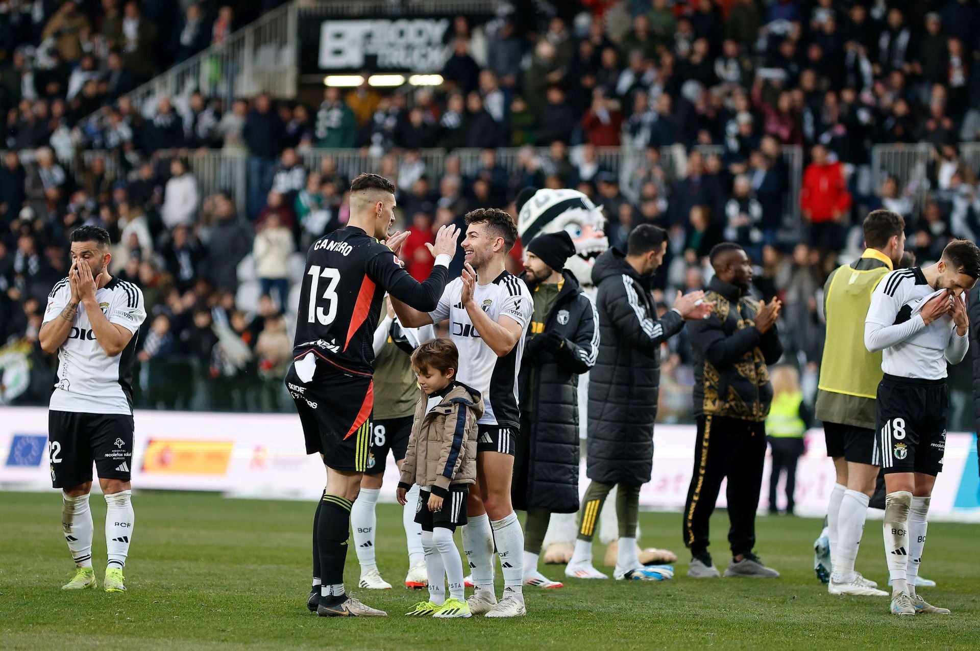 La victoria del Burgos CF al Racing, en imágenes