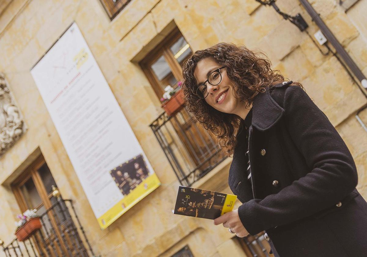 La concejala de cultura de Medina de Pomar, Nerea Angulo.