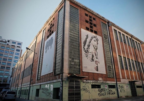 Estado actual del Mercado Norte de Burgos que en breves será demolido.