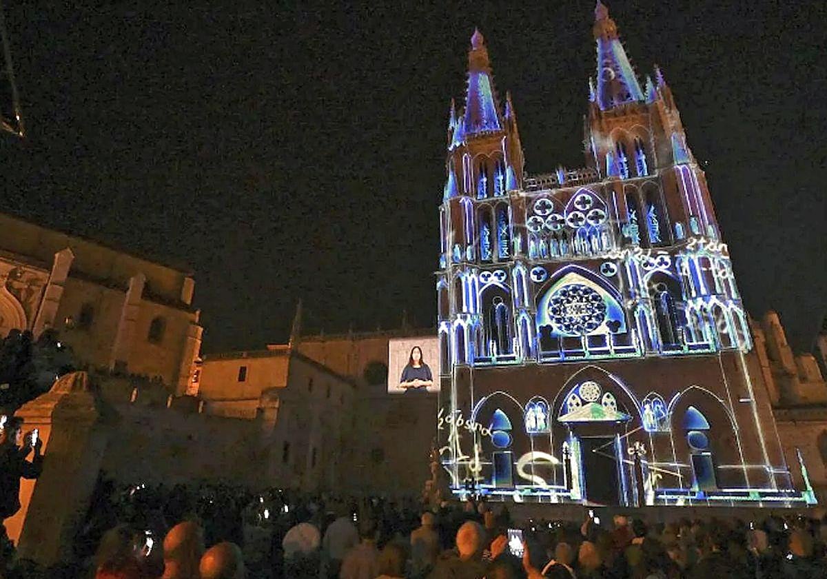 Imagen de la Noche Blanca de Burgos, en una pasada edición.