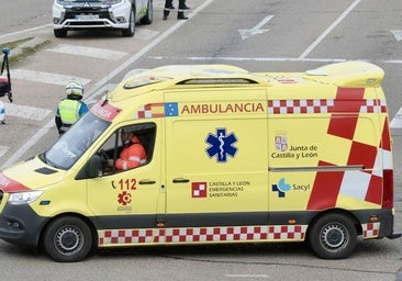 Herido un ciclista en Burgos en un choque con un vehículo
