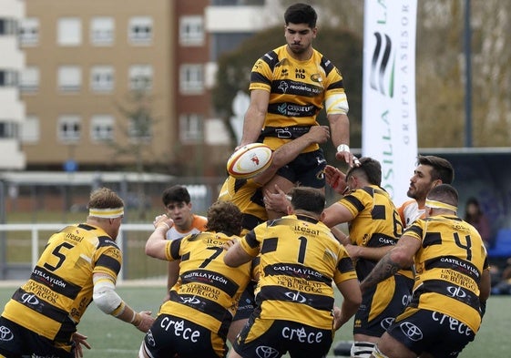 Jugadores del Recoletas Burgos Caja Rural