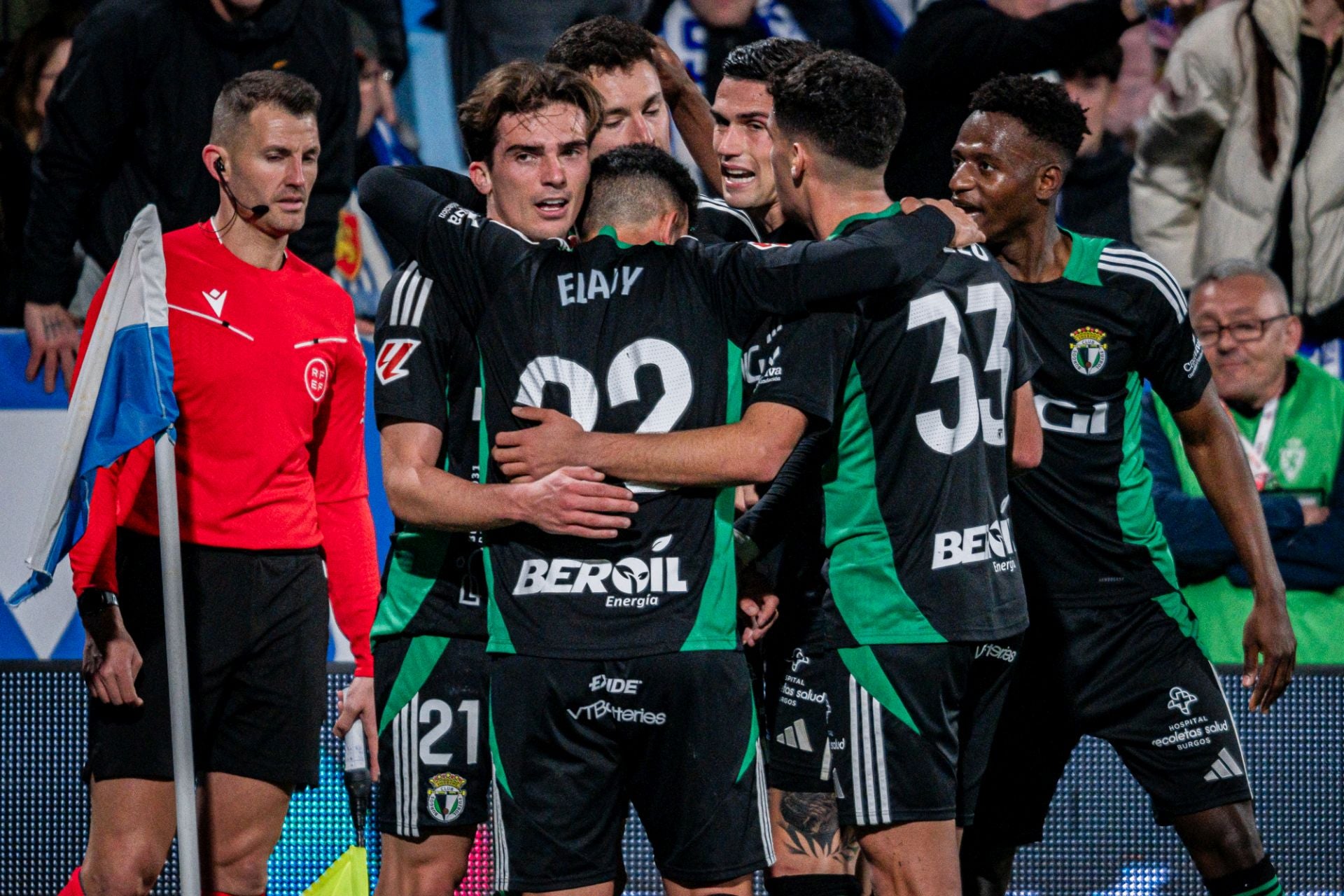 Las imágenes del encuentro entre el Real Zaragoza y del Burgos CF