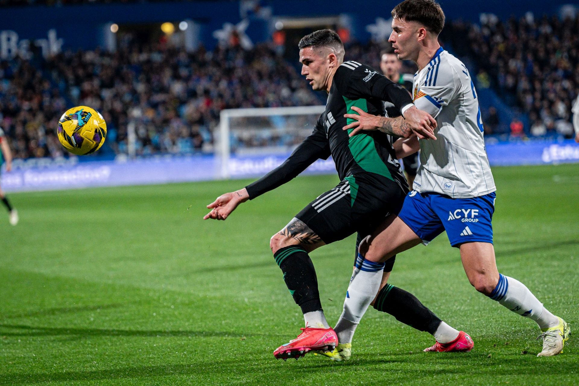 Las imágenes del encuentro entre el Real Zaragoza y del Burgos CF