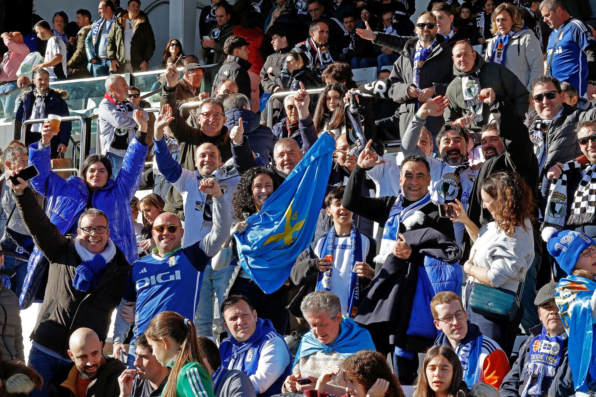 El Burgos deja escapar los tres puntos de El Plantío frente al Real Oviedo