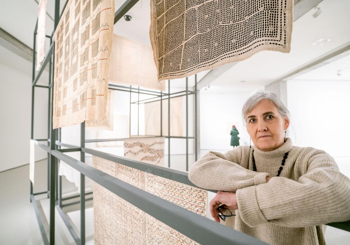 Imagen principal - Amparo de la Sota, Adrián Navarro y A UA CRAG abren el nuevo ciclo expositivo del CAB