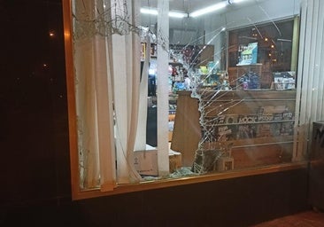 Intentan robar un estanco en Burgos de madrugada