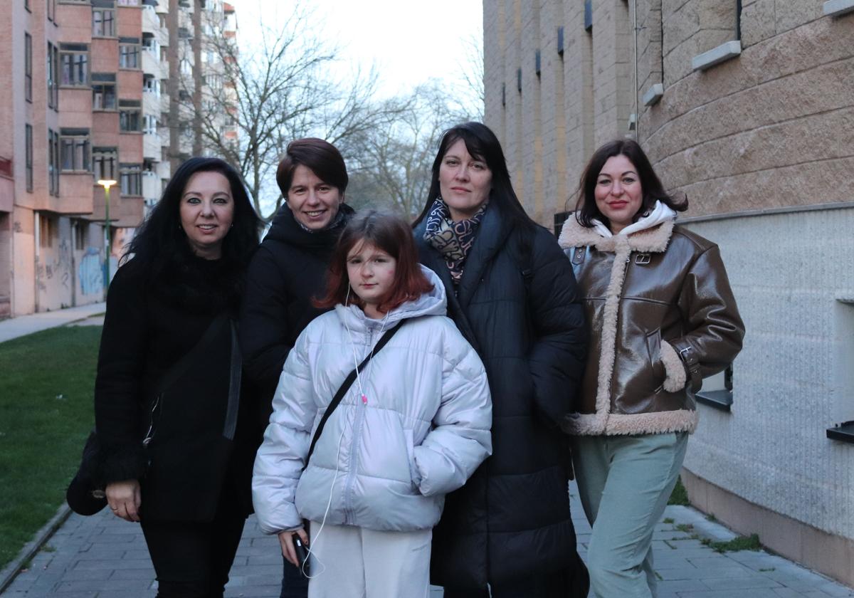 Nadiya, Raisa, Maria, Nataliia, Oksana.