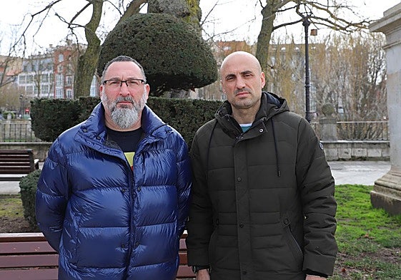 Roberto de Salomón y Alberto Aguilar, pacientes de covid persistente.