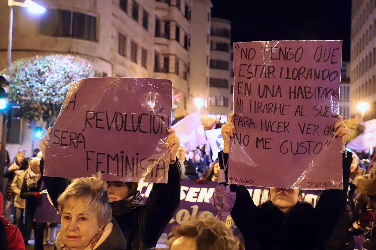 Así ha sido la manifestación del 8M en Burgos