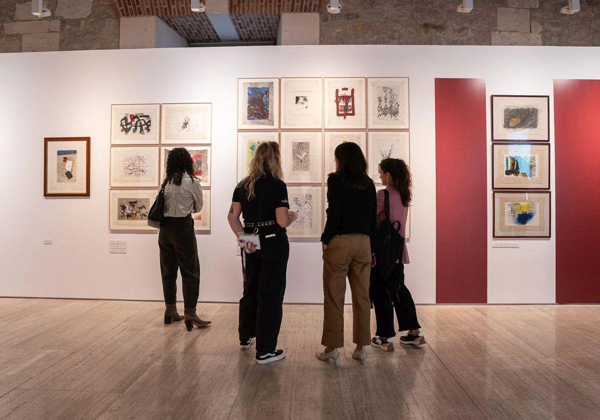 Imagen de archivo de una exposición de Picasso en Burgos.