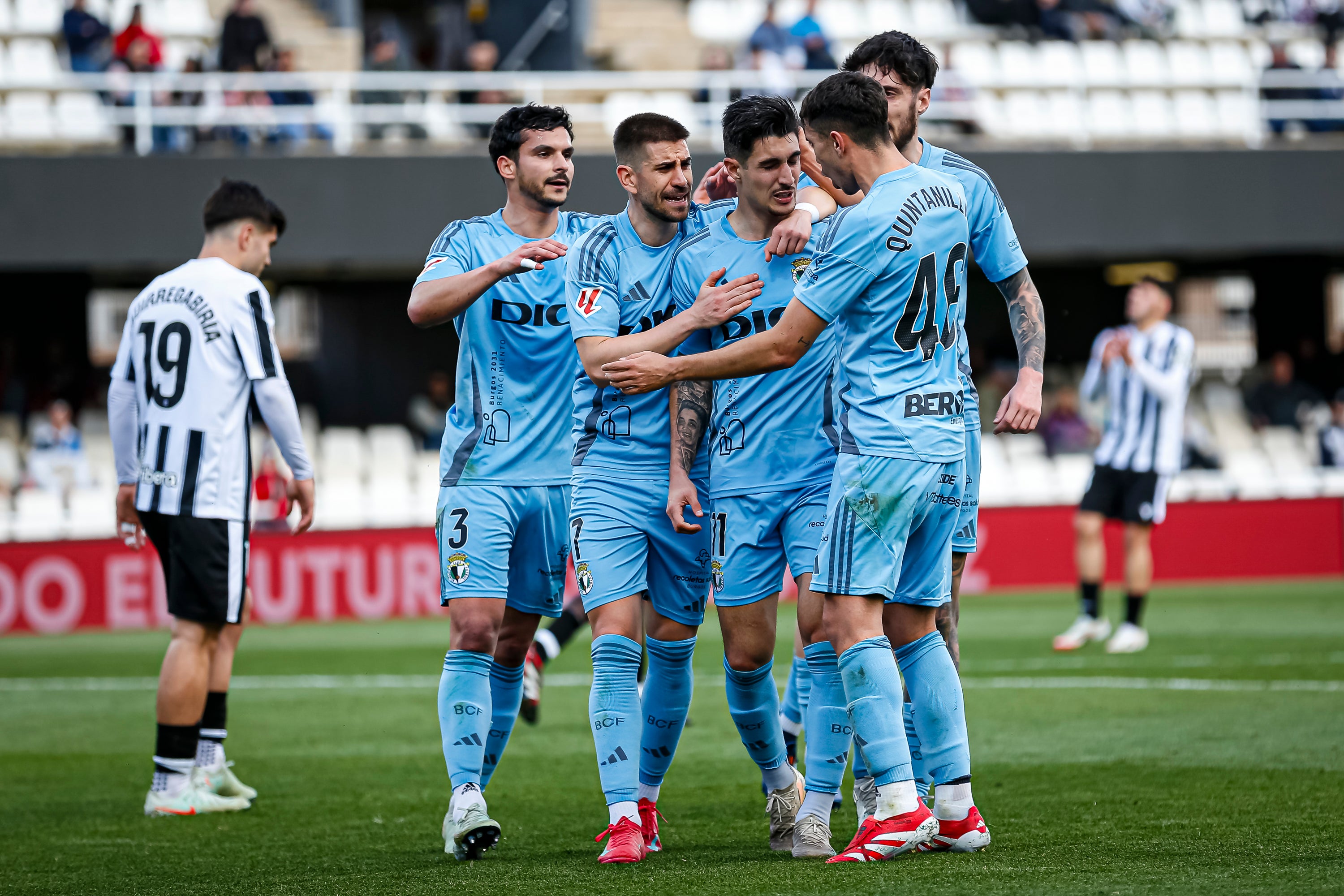 Así ha sido, en imágenes, la victoria del Burgos CF ante el FC Cartagena