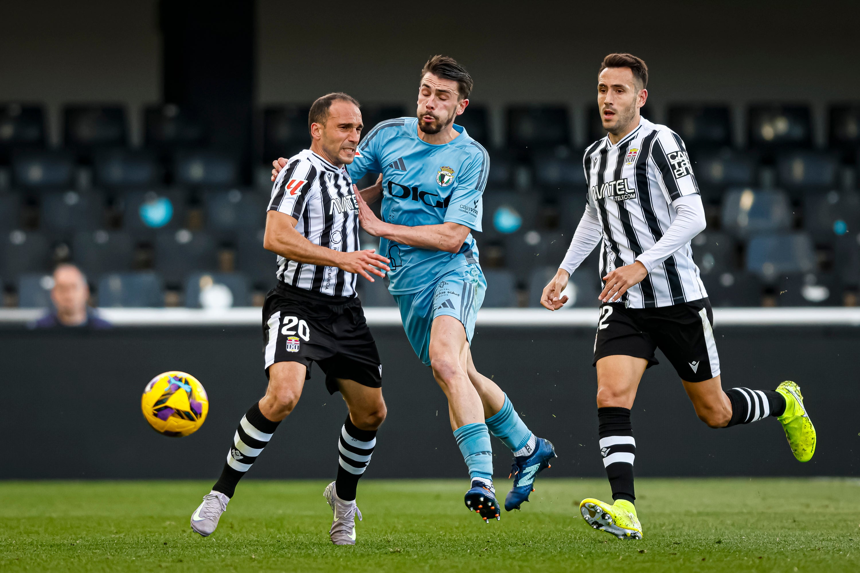 Así ha sido, en imágenes, la victoria del Burgos CF ante el FC Cartagena