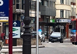 Imagen del accidente.