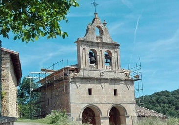 Rehabilitarán una iglesia de Burgos con pinturas medievales y renacentistas