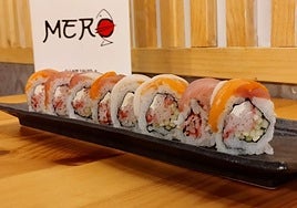 Una de las elaboraciones del restaurante Mero Sushi.