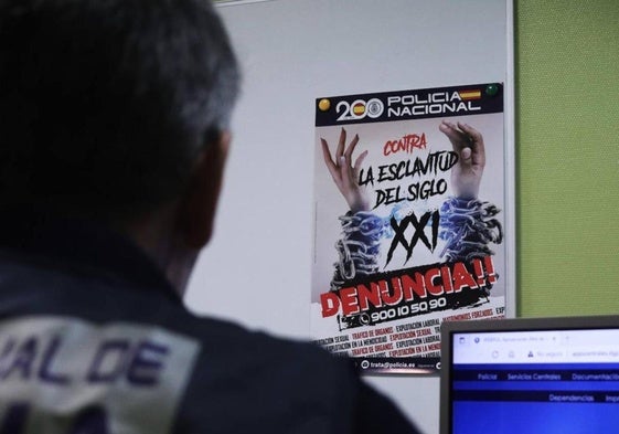 Imagen de las instalaciones de la Brigada de Extranjería y Fronteras de la Policía Nacional de Burgos.