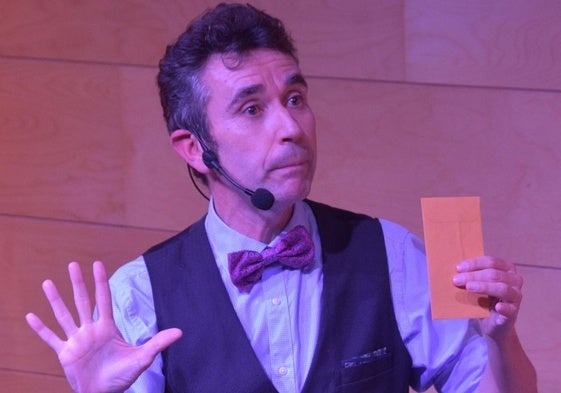 El mago Rubén Zamora.