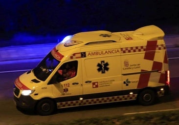 Excarcelan a un conductor atrapado tras sufrir un accidente en Burgos