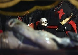 Imágenes de la procesión del Cristo de la Buena Muerte de Burgos