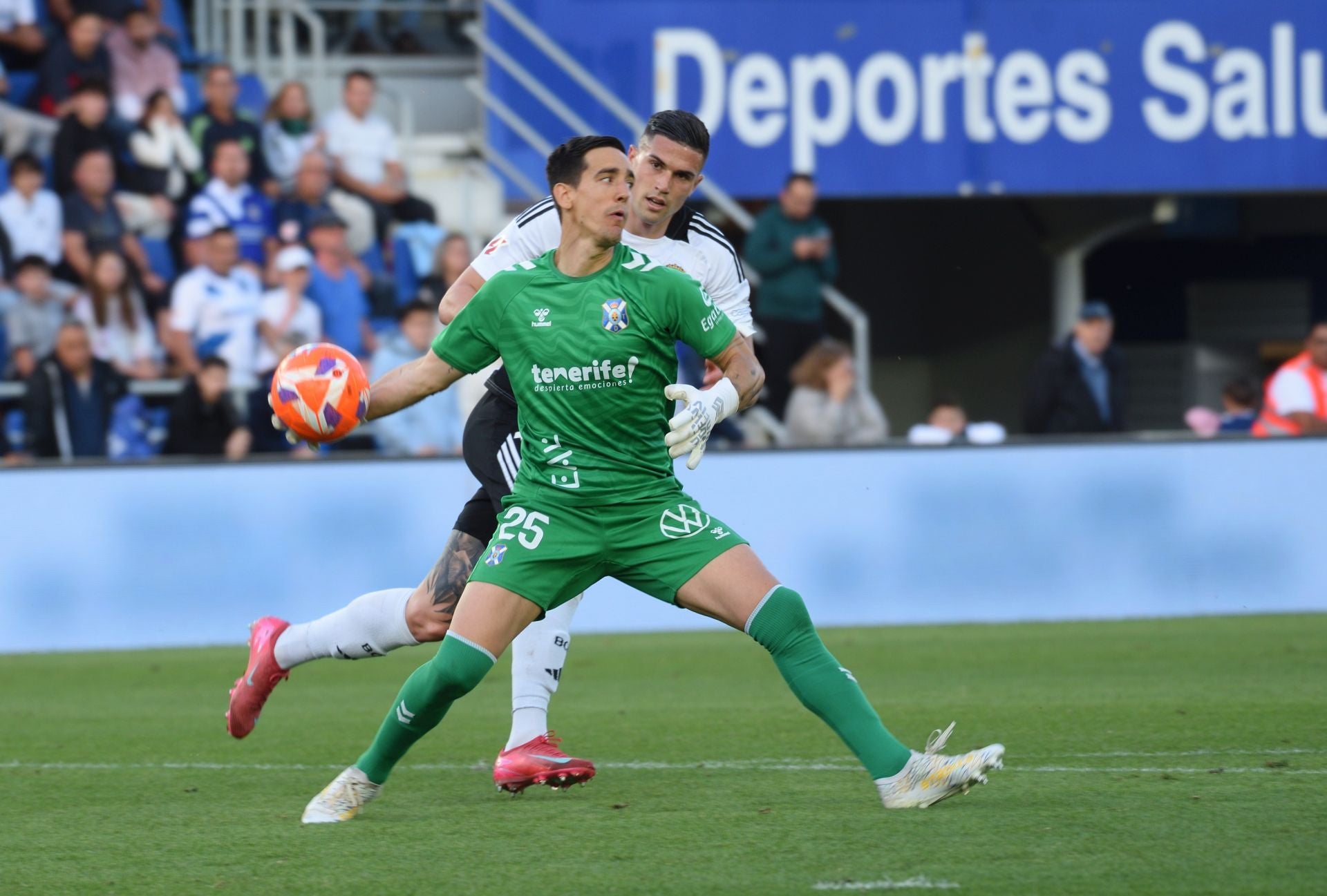 El empate del Burgos CF en Tenerife, en imágenes