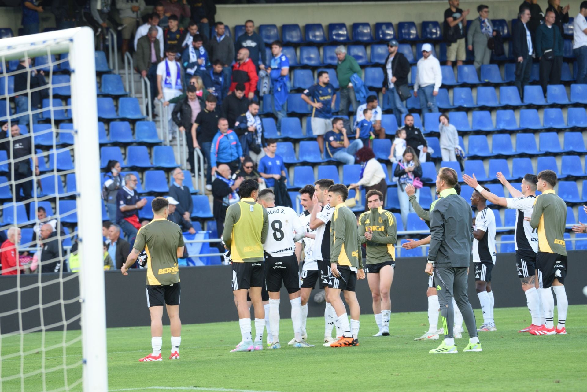 El empate del Burgos CF en Tenerife, en imágenes