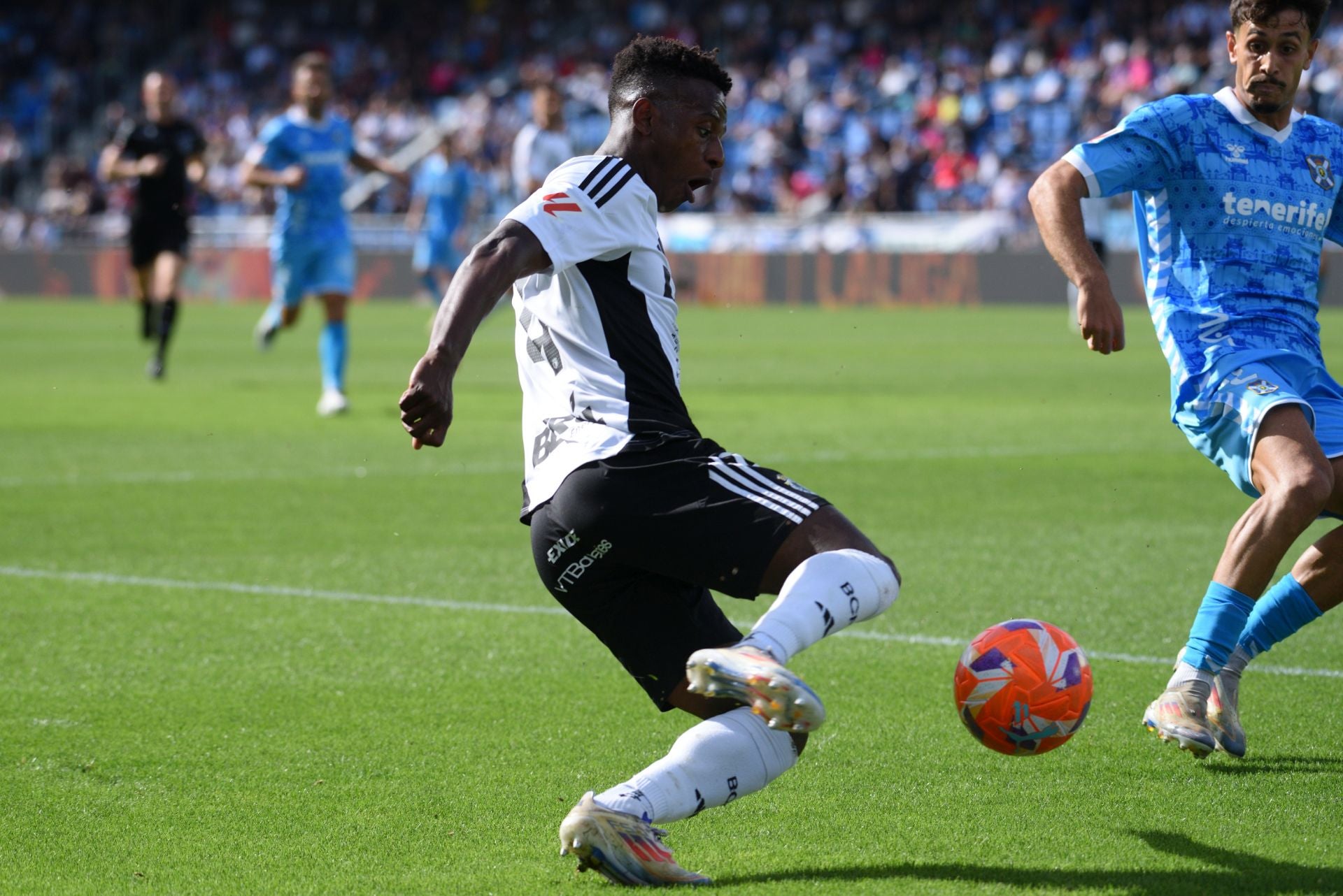 El empate del Burgos CF en Tenerife, en imágenes