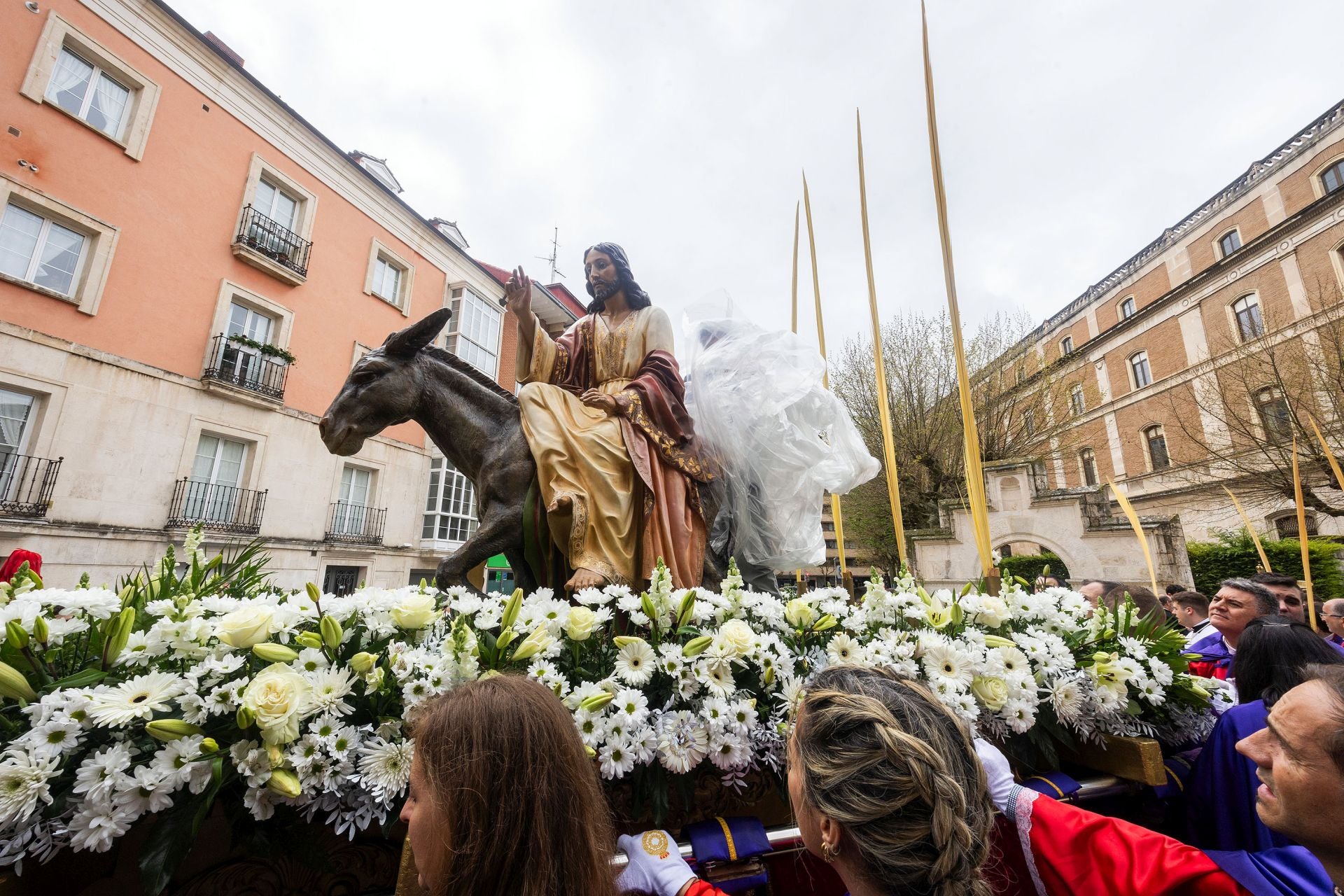 La procesión de la Borrquilla de Burgos, en imágenes