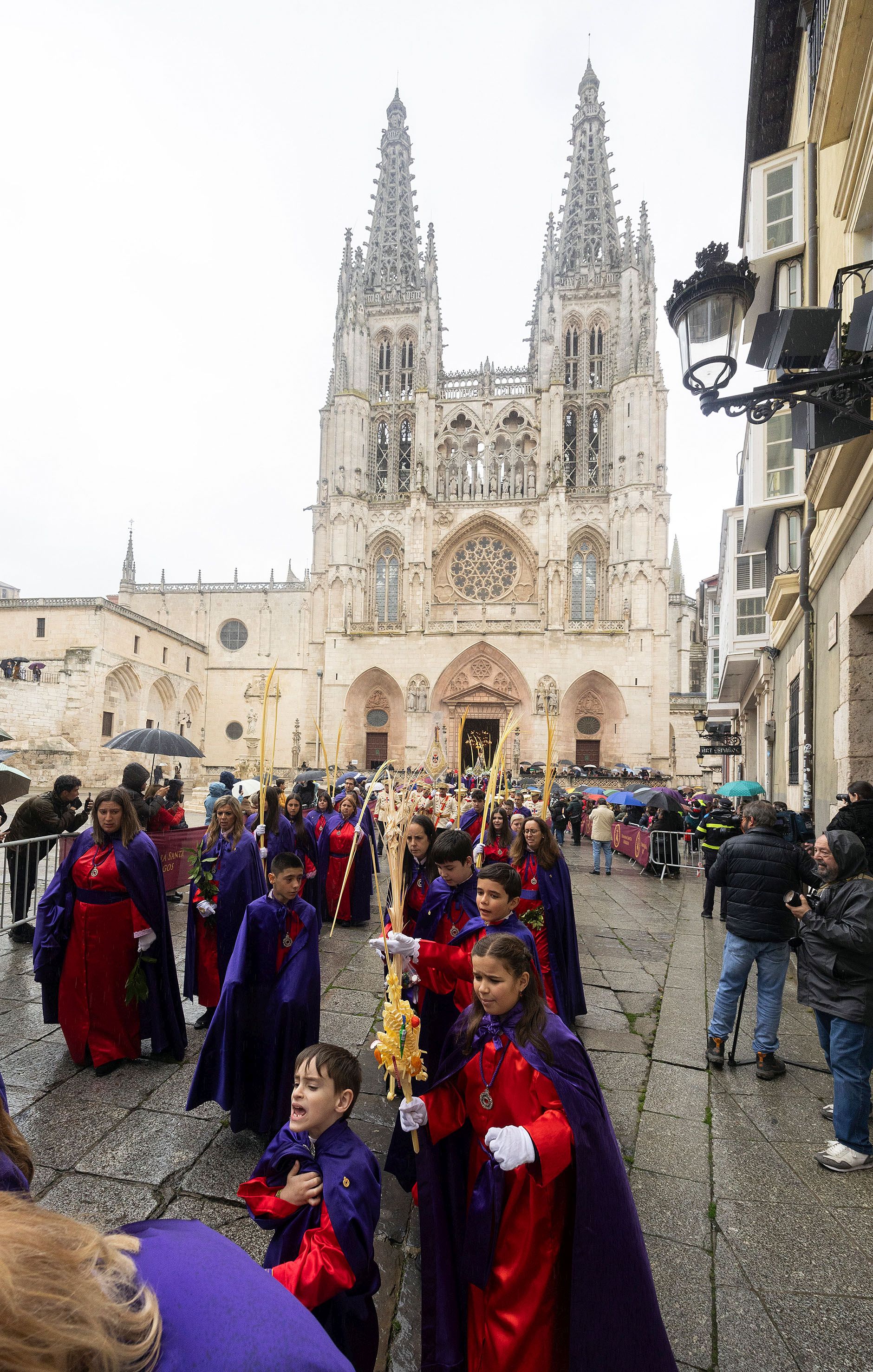 La procesión de la Borrquilla de Burgos, en imágenes