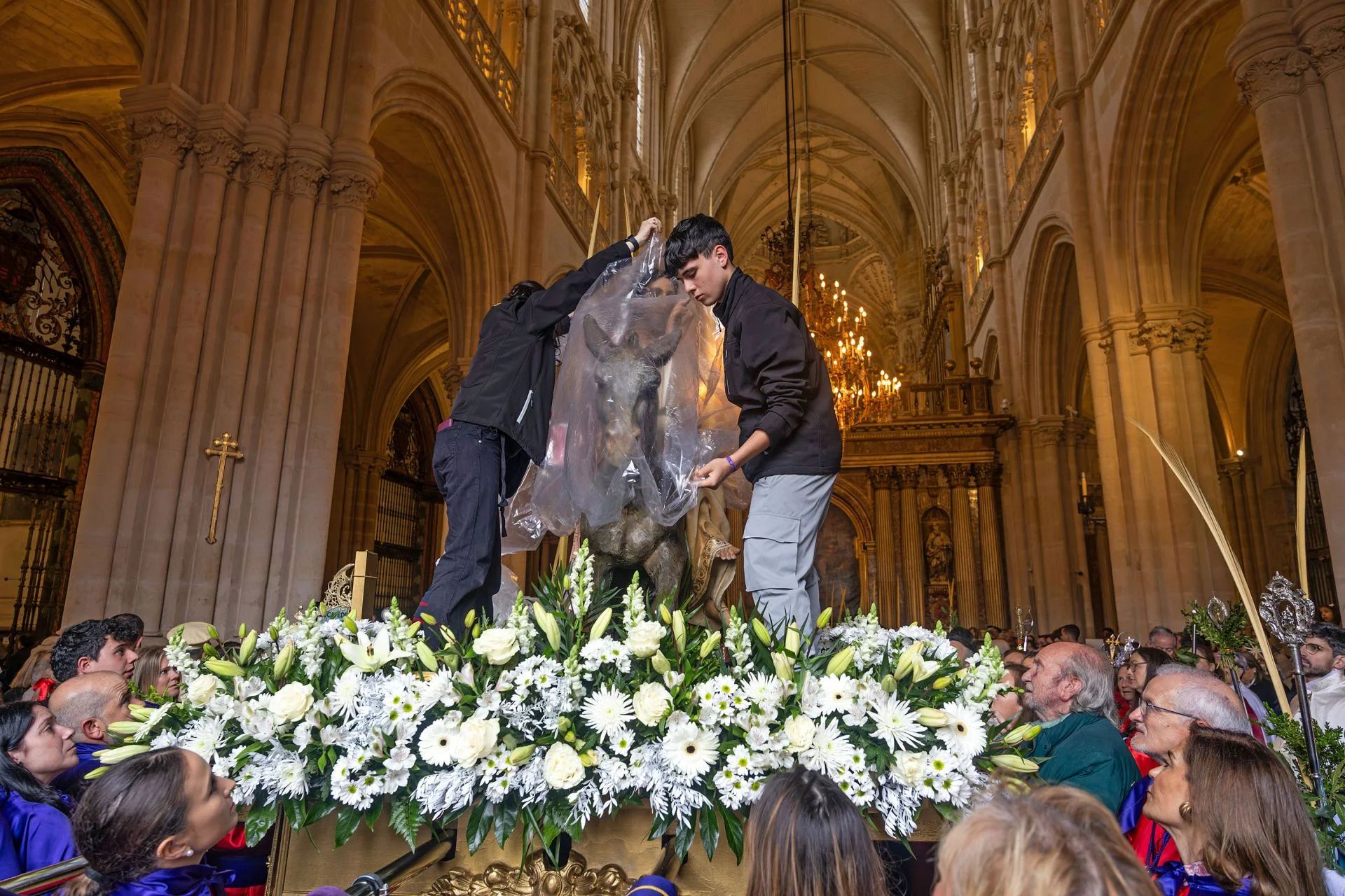 La procesión de la Borriquilla de Burgos