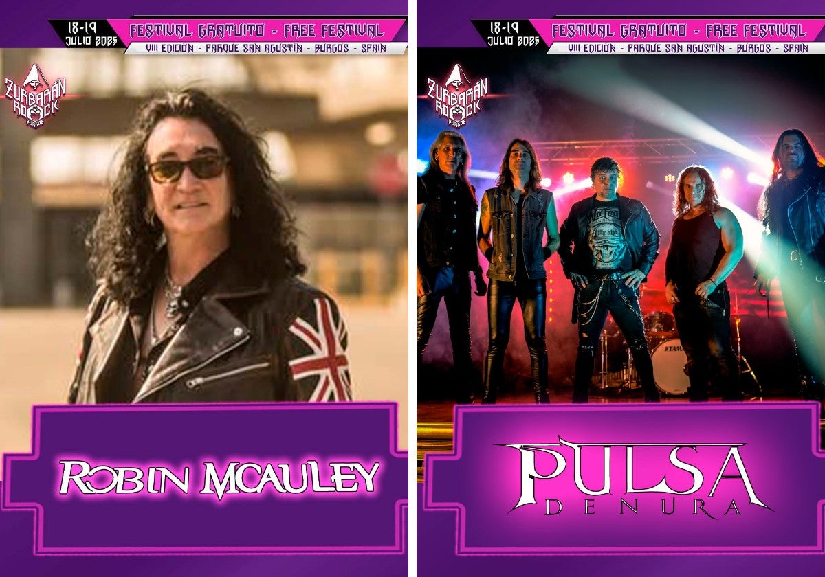 Robin McAuley y Pulsa Denura se suman al Zurbarán Rock