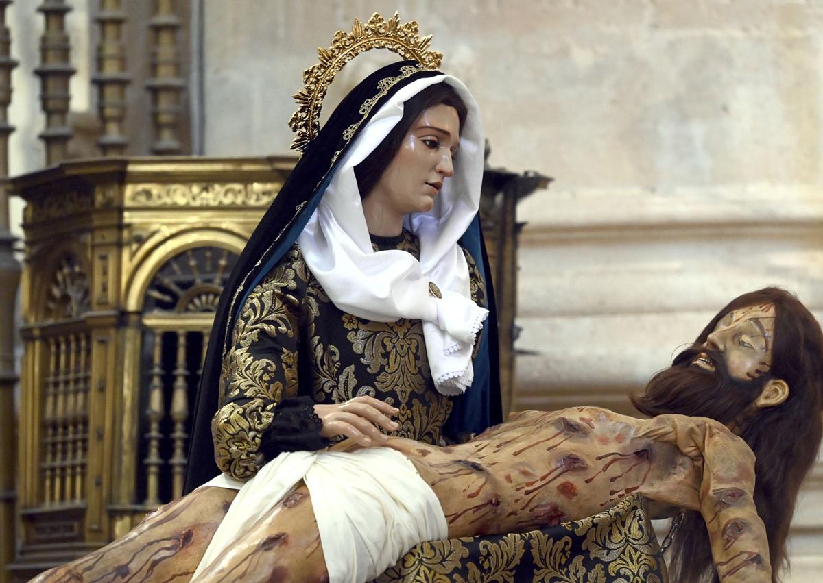 Imagen secundaria 1 - El Desenclavo en el interior de la Catedral de Burgos.
