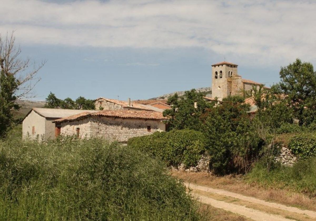 Vista de Fuenteodra, en Burgos.