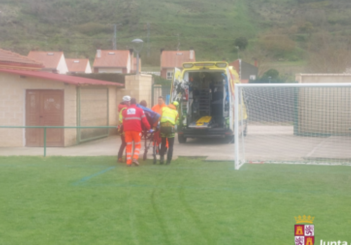 Rescatada una senderista herida en un paraje de difícil acceso de Burgos