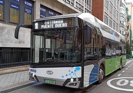 Bus de hidrógeno en Valladolid.