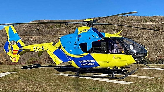 Rescatan a un senderista herido en un paraje de difícil acceso de Burgos