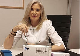 María José Alonso, en su consulta.