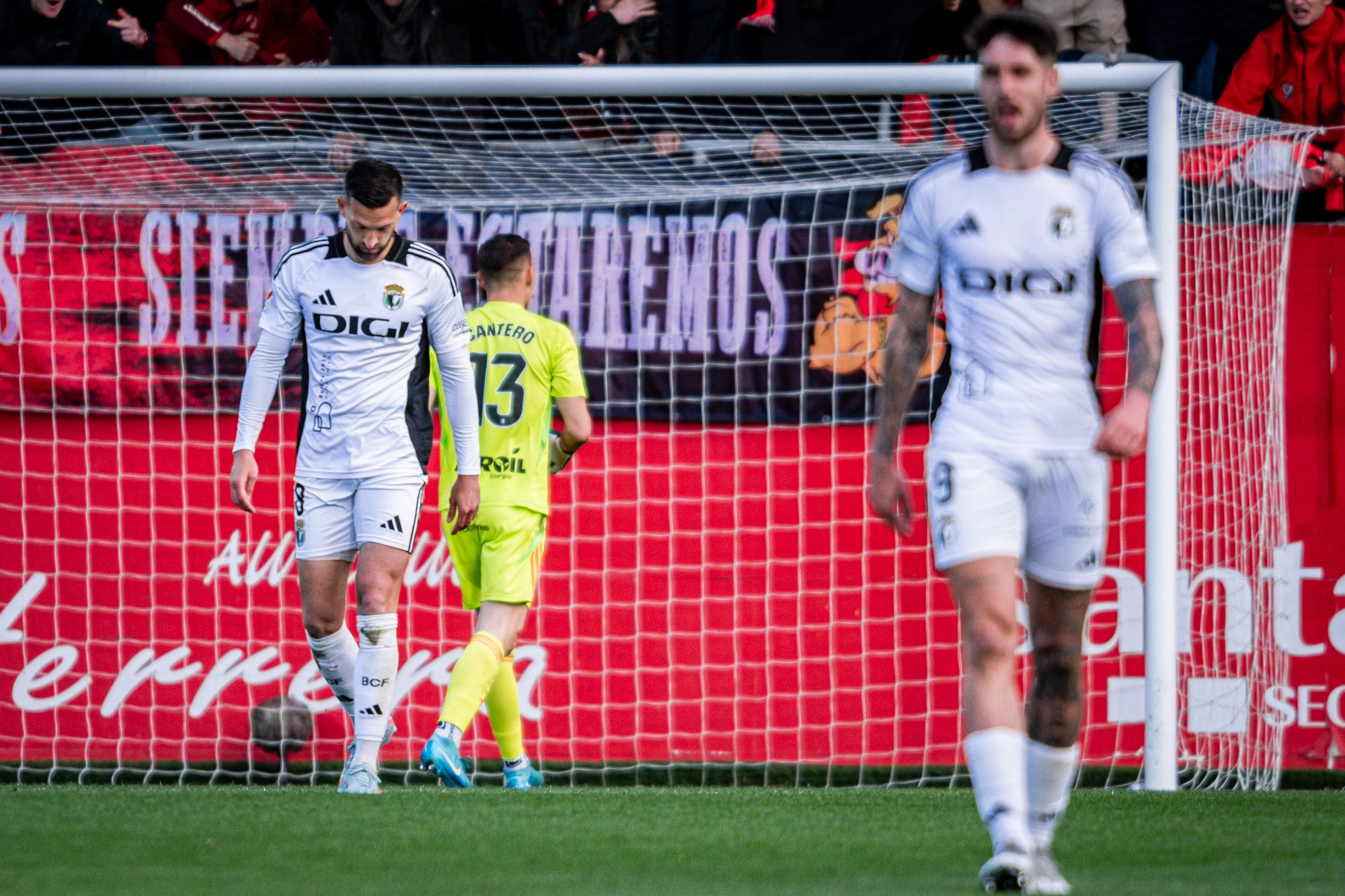 La derrota del Burgos CF en el derbi, en imágenes