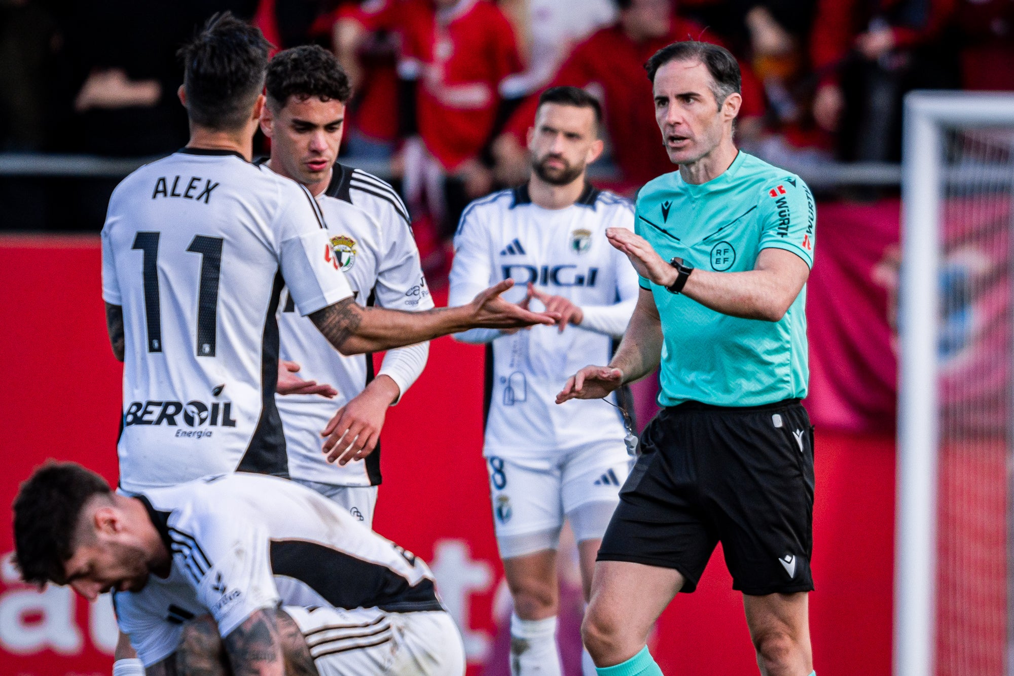 La derrota del Burgos CF en el derbi, en imágenes