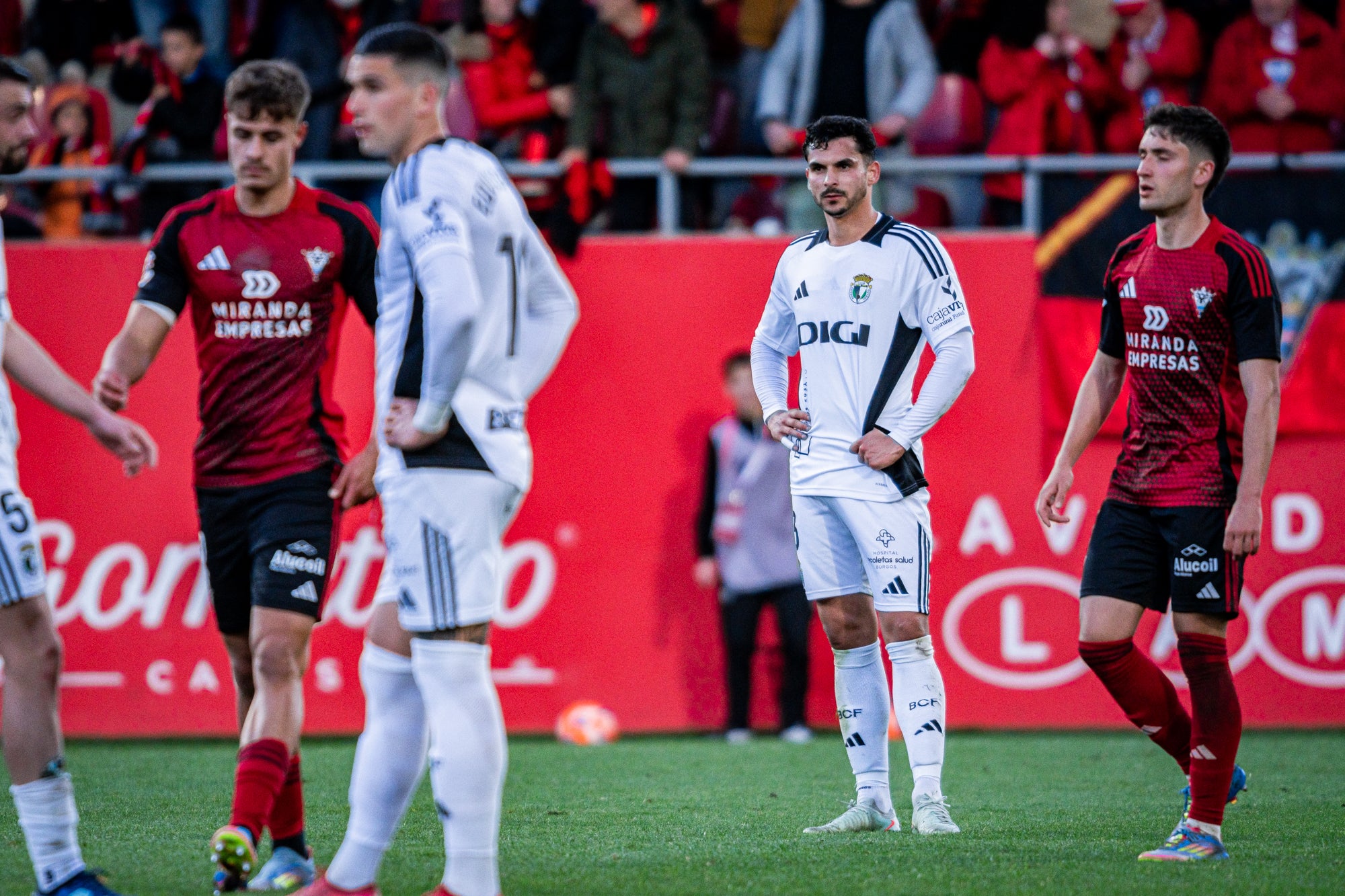 La derrota del Burgos CF en el derbi, en imágenes