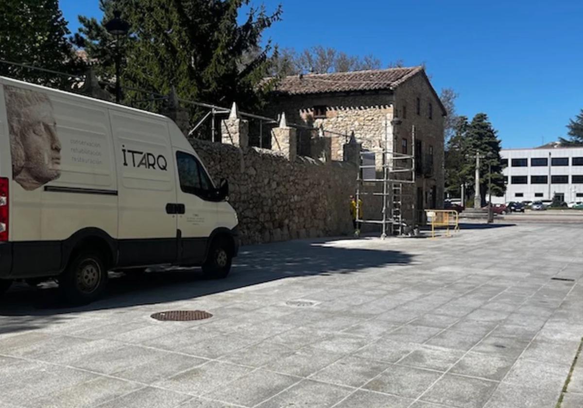 Comienzan las obras de recuperación del entorno de la ermita de San Amaro en Burgos