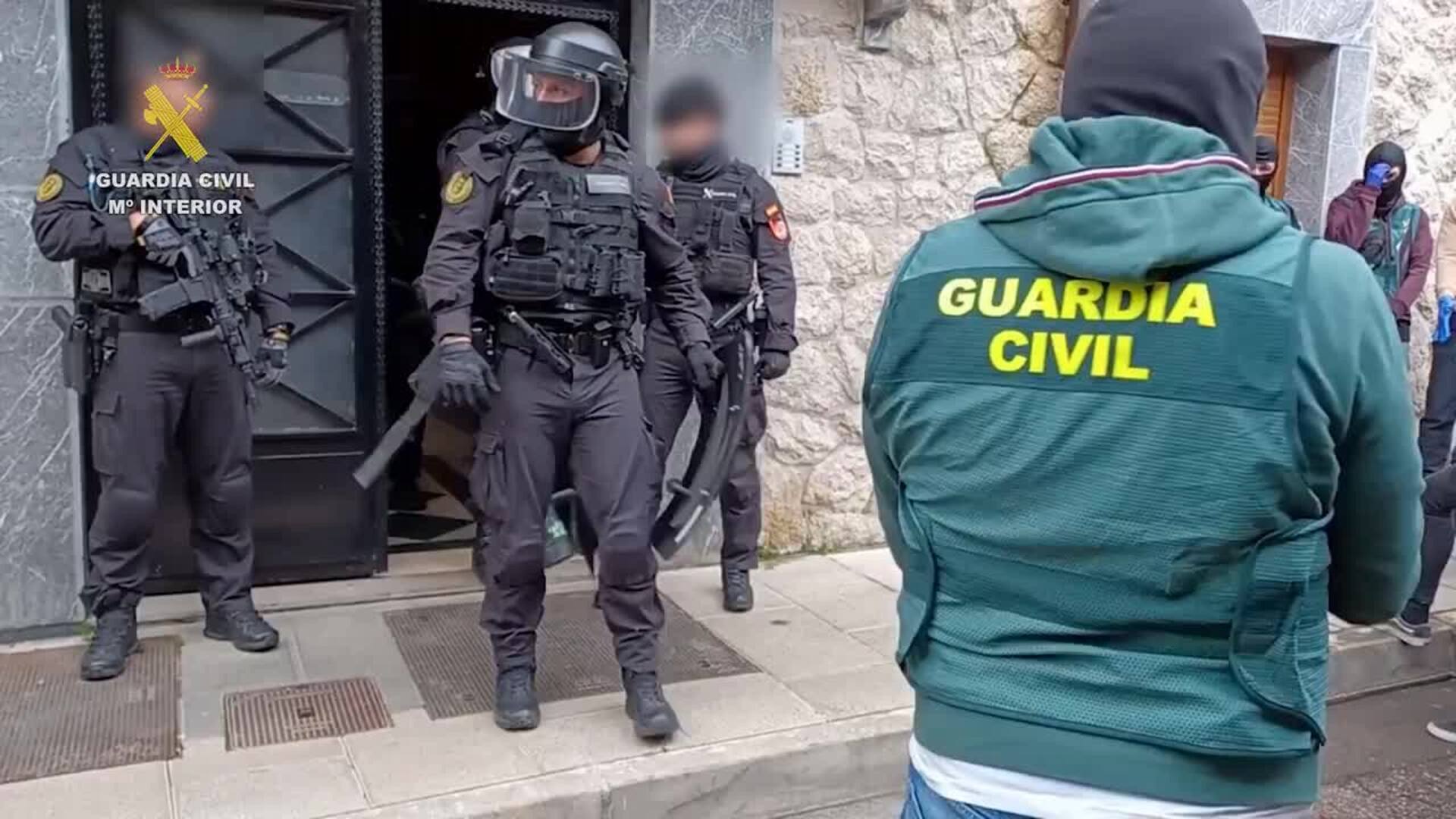Desarticulan un grupo criminal que actuó en Burgos