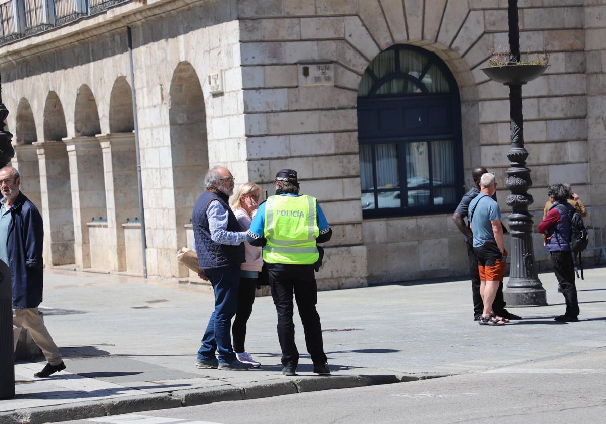 Policía Local de Burgos informa sobre el apagón.