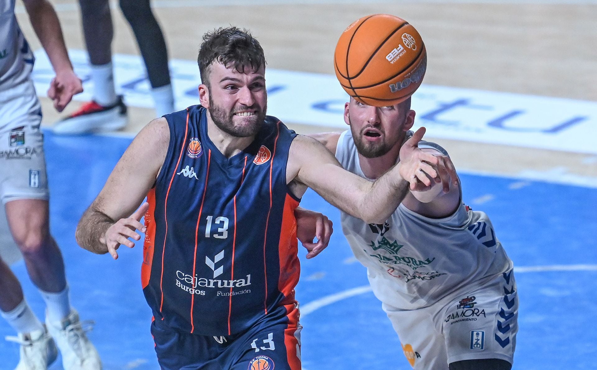 El partido entre Tizona y Zamora, en imágenes