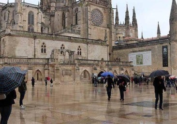 Mucha lluvia, tormentas y calima: el tiempo en Burgos para este puente