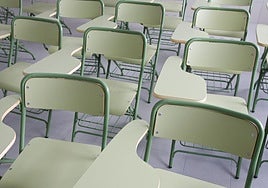 Sillas de instituto.