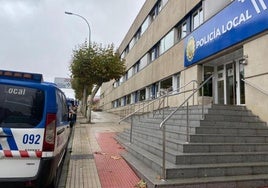 Imagen de la comisaría de Policía Local de Burgos.