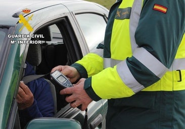 Investigado tras sufrir un accidente mientras conducía borracho y sin carnet en Burgos